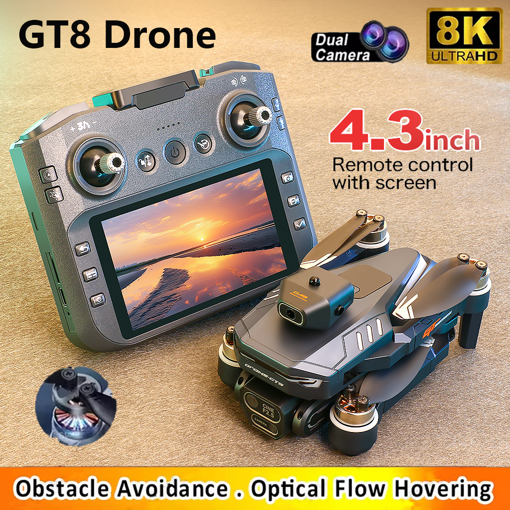 Drone Photogrammetry - GT8 Mini FPV Drone 8K HD