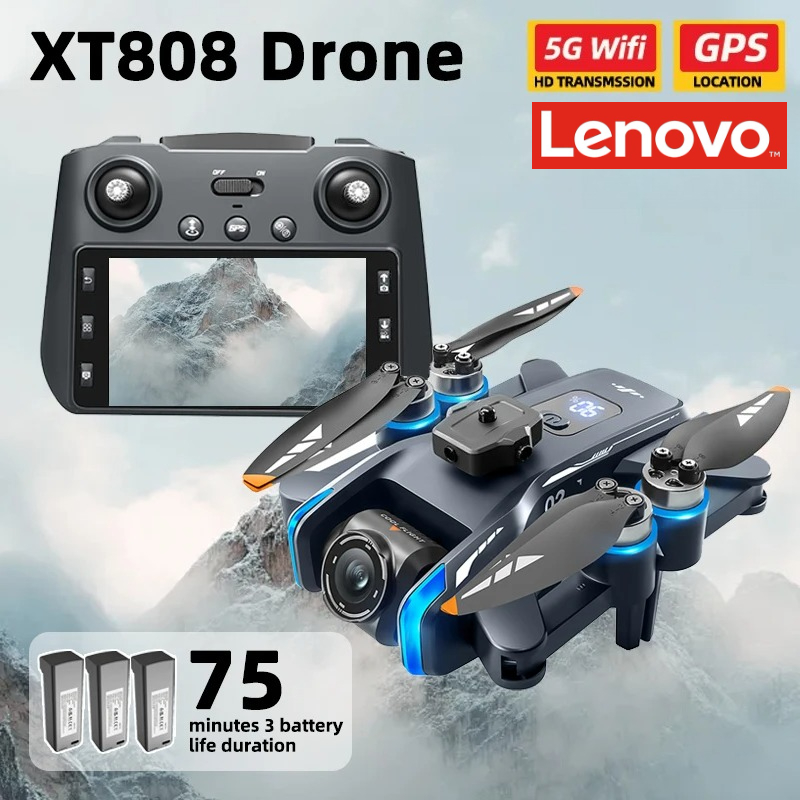 Drone Photogrammetry - Lenovo XT808 Pro MAX Drone 4K