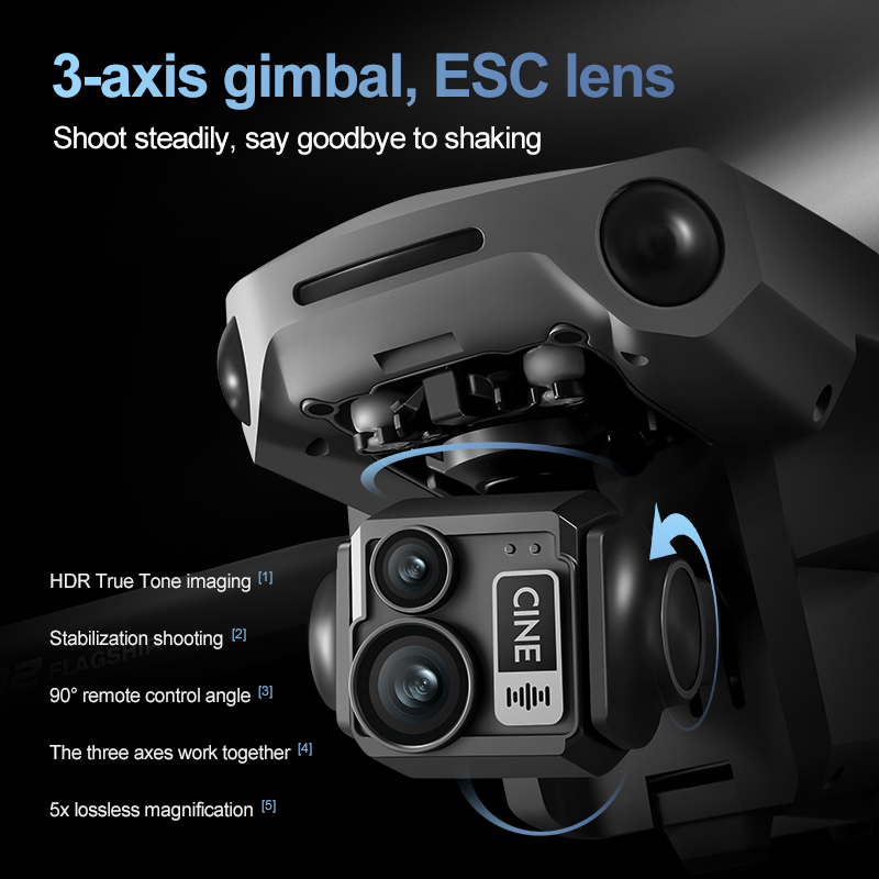 8K 3 Axis Gimbal Brushless 7.2 – Drone Mapping recenzja i cena
