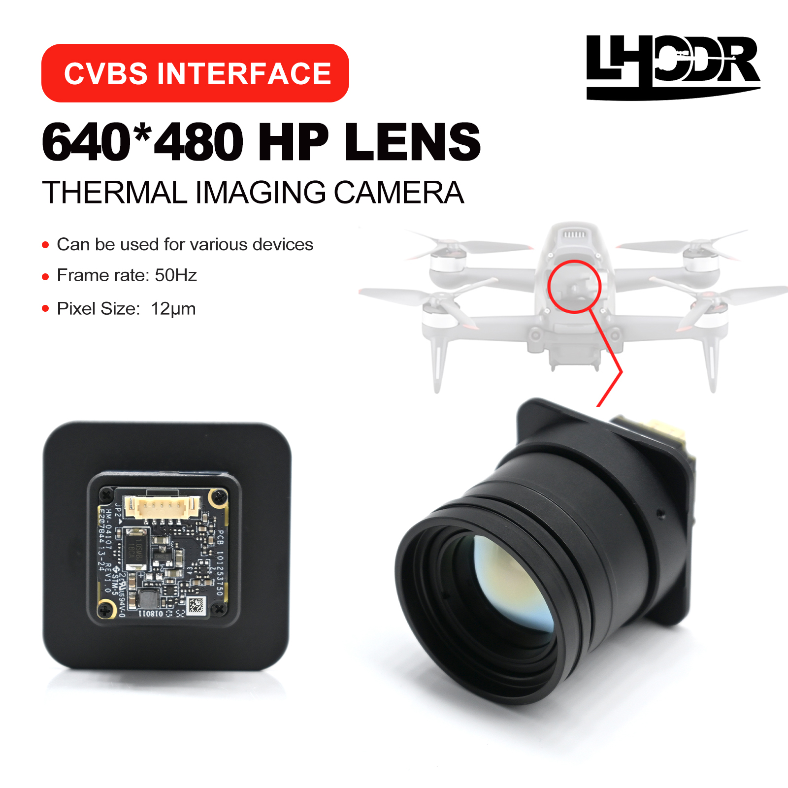 30mm 640x480 pix Drone thermal – Drone Cinematic recenzja i cena