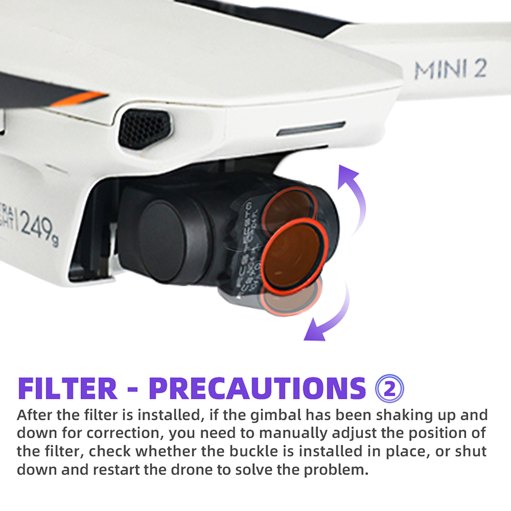 DJI Mini 2 Camera Lens Filter  – Drone Ndvi recenzja i cena