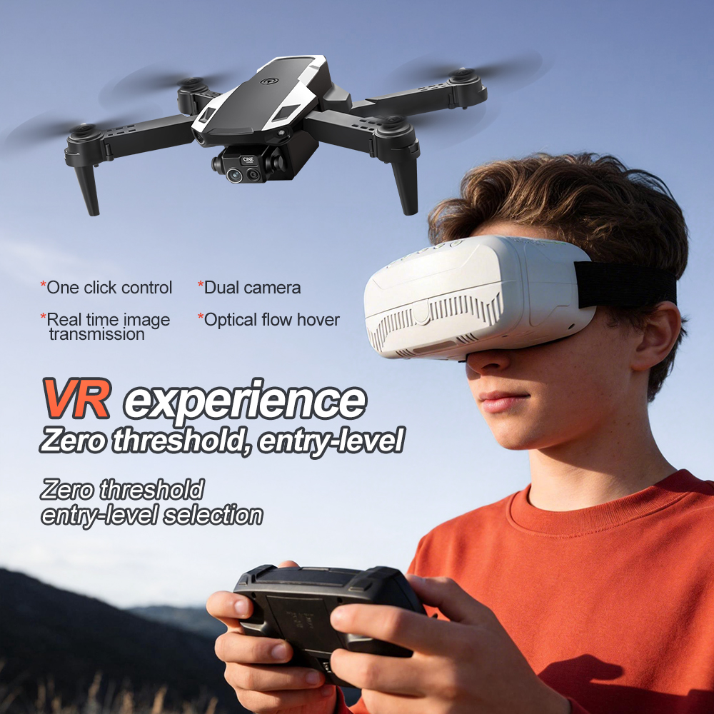 Foldable M1 VR Mini Drone RC Q – Drone Video Production recenzja i cena
