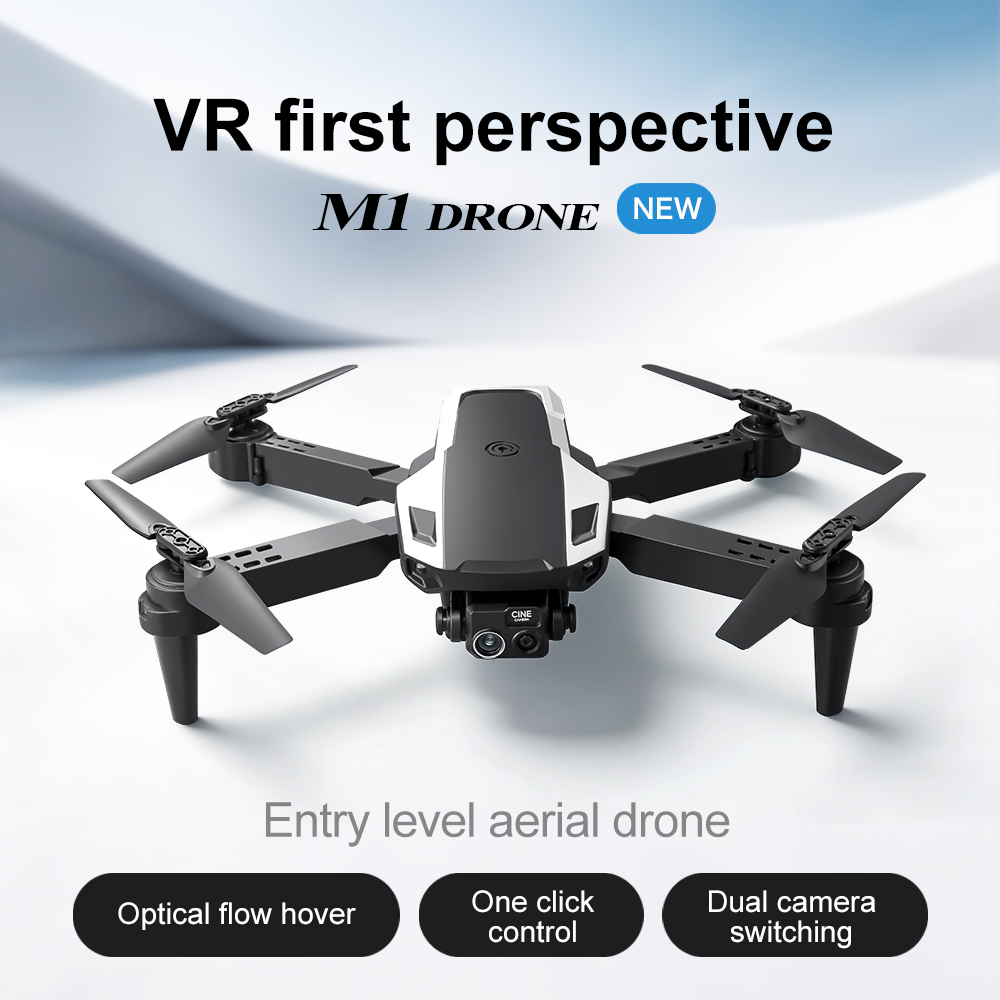 Foldable M1 VR Mini Drone RC Q – Drone Video Production recenzja i cena