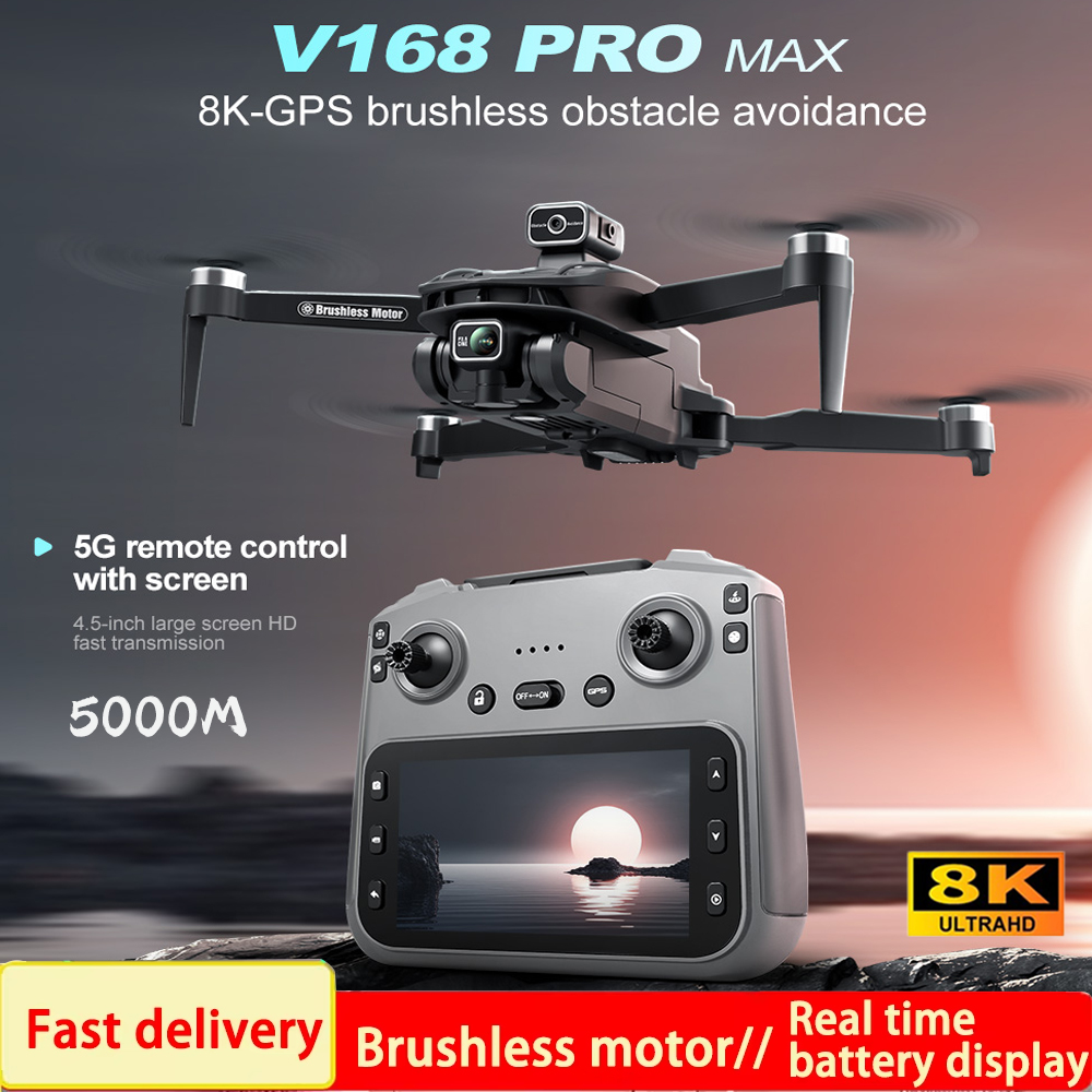 2025 V168 Pro MAX GPS Drone 8K – Drone Multispectral recenzja i cena