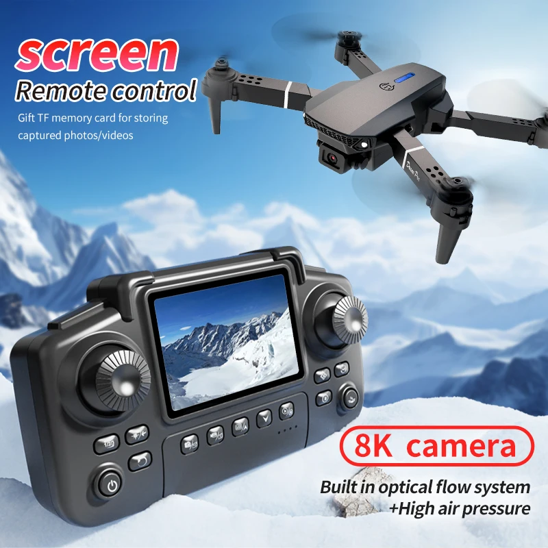 Professional E88 PRO Drone wit – Drone Lidar recenzja i cena