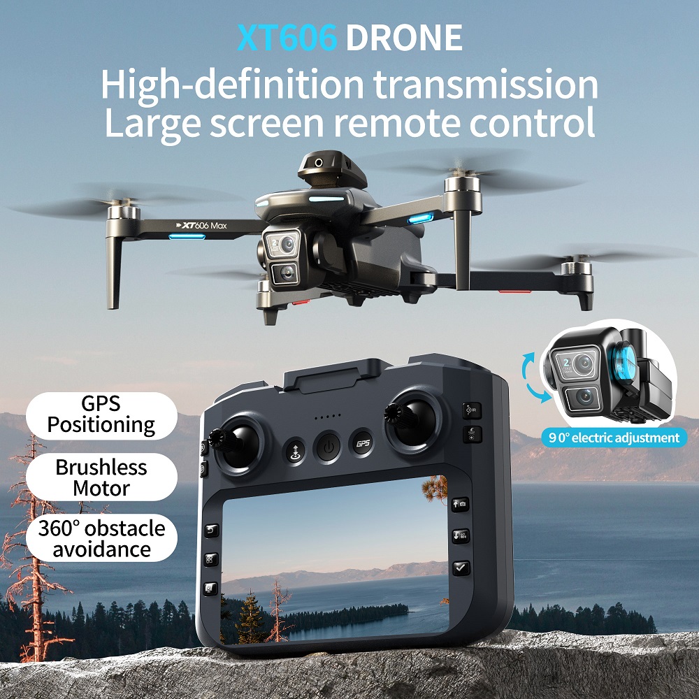 XT606 MAX 3 battery Drone 4k 8 – Drone Photogrammetry recenzja i cena