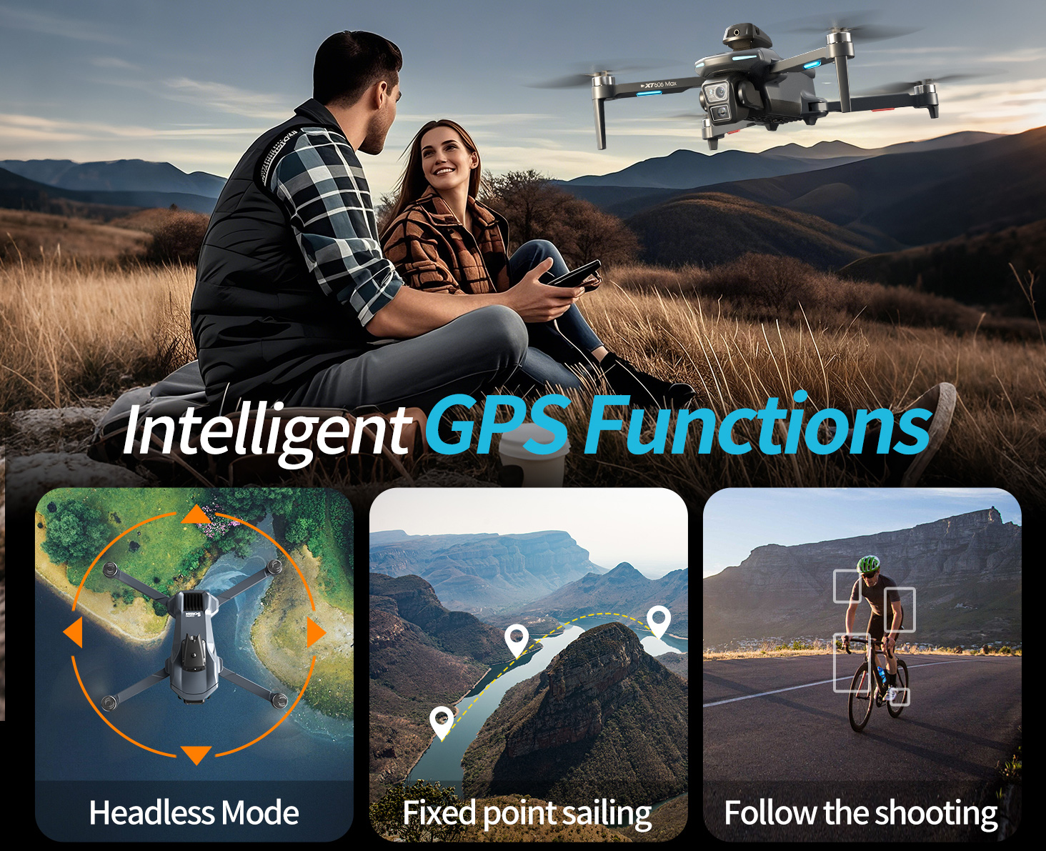 XT606 MAX 3 battery Drone 4k 8 – Drone Photogrammetry recenzja i cena
