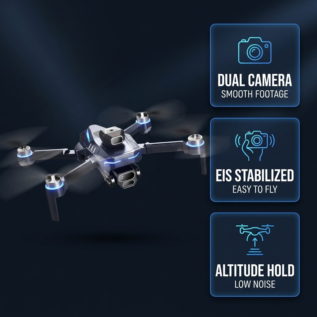 New GT8 Drone Professional 8K  – Drone Lidar recenzja i cena