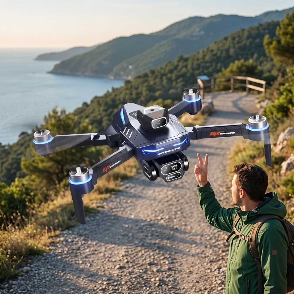 New GT8 Drone Professional 8K  – Drone Lidar recenzja i cena