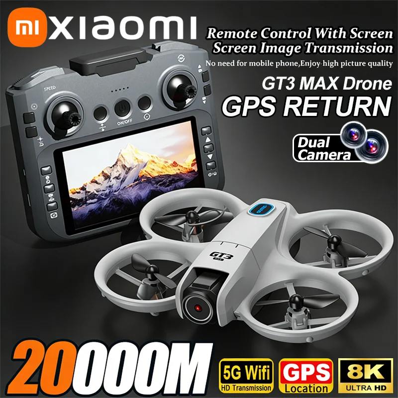 Xiaomi GT3 MAX GPS Drone 8K Ae – Drone Mapping recenzja i cena