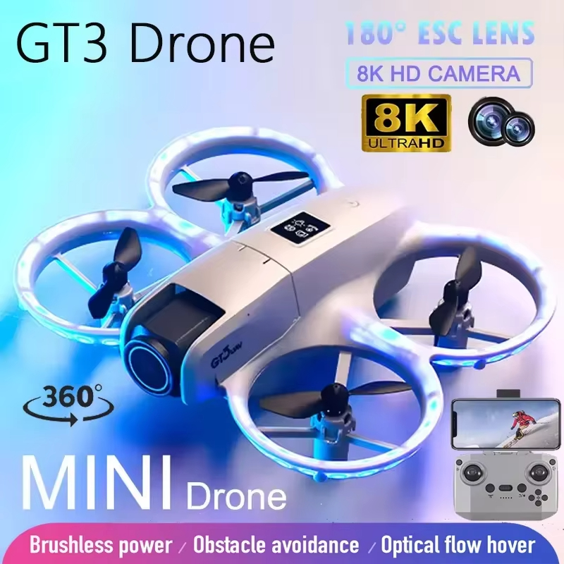 NEW GT3 Mini Drone 8K HD Dual  – Drone Video Production recenzja i cena
