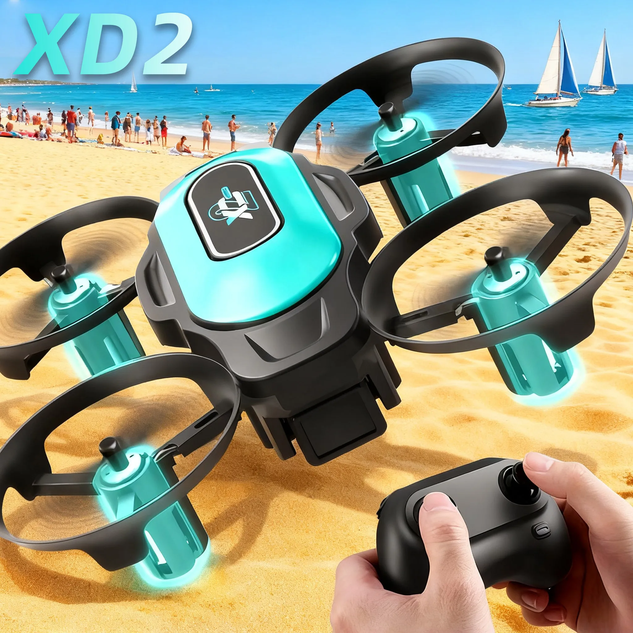 XD2 Mini Drone, 360° Stunt Fli – Drone Video Production recenzja i cena