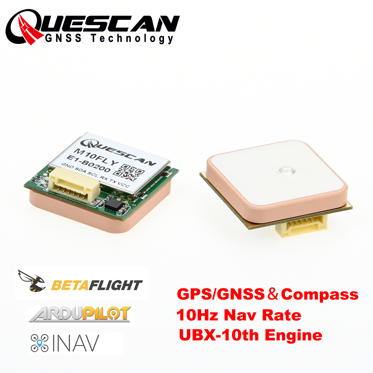 Quescan 25mm*25mm M10FLY 10Hz  – Drone Mapping recenzja i cena