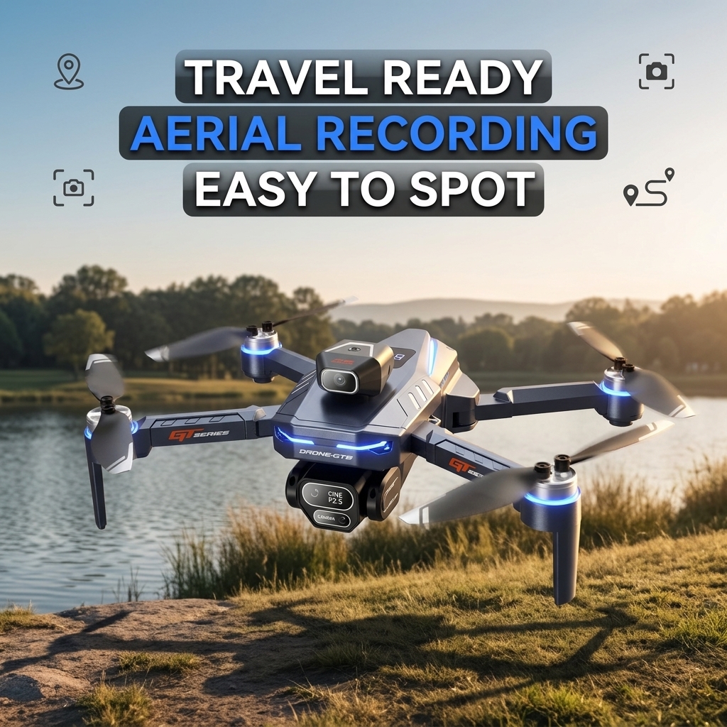 GT8 Mini FPV Drone 8K HD Dual  – Drone Photogrammetry recenzja i cena