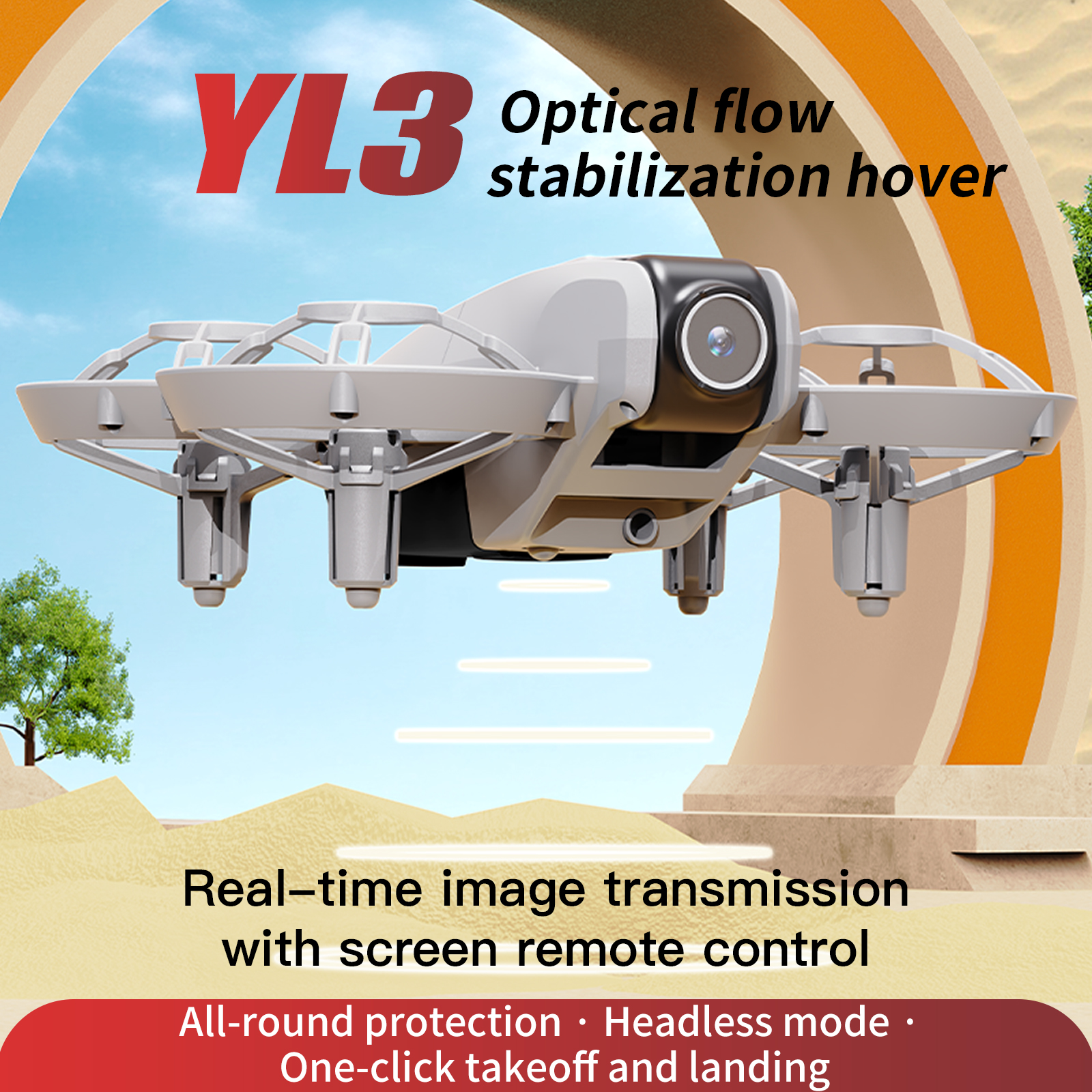 YL3 Remote-Controlled Drone wi – Drone Cinematic recenzja i cena