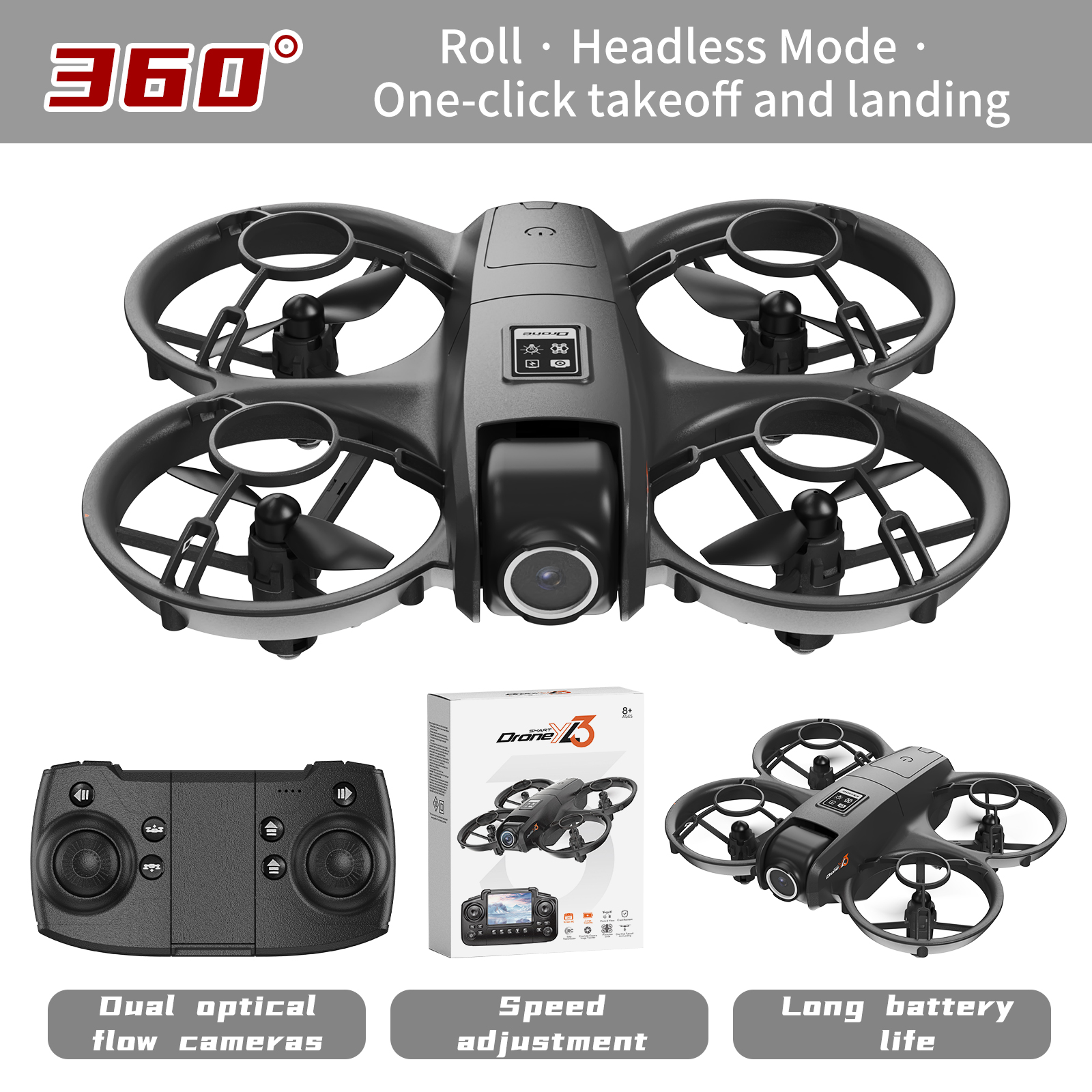 YL3 Remote-Controlled Drone wi – Drone Cinematic recenzja i cena