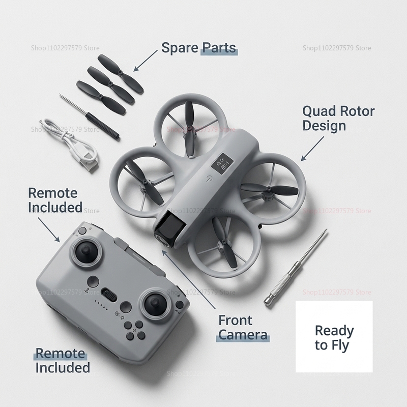 Mini Drone with 8K HD Camera F – Drone Video Production recenzja i cena
