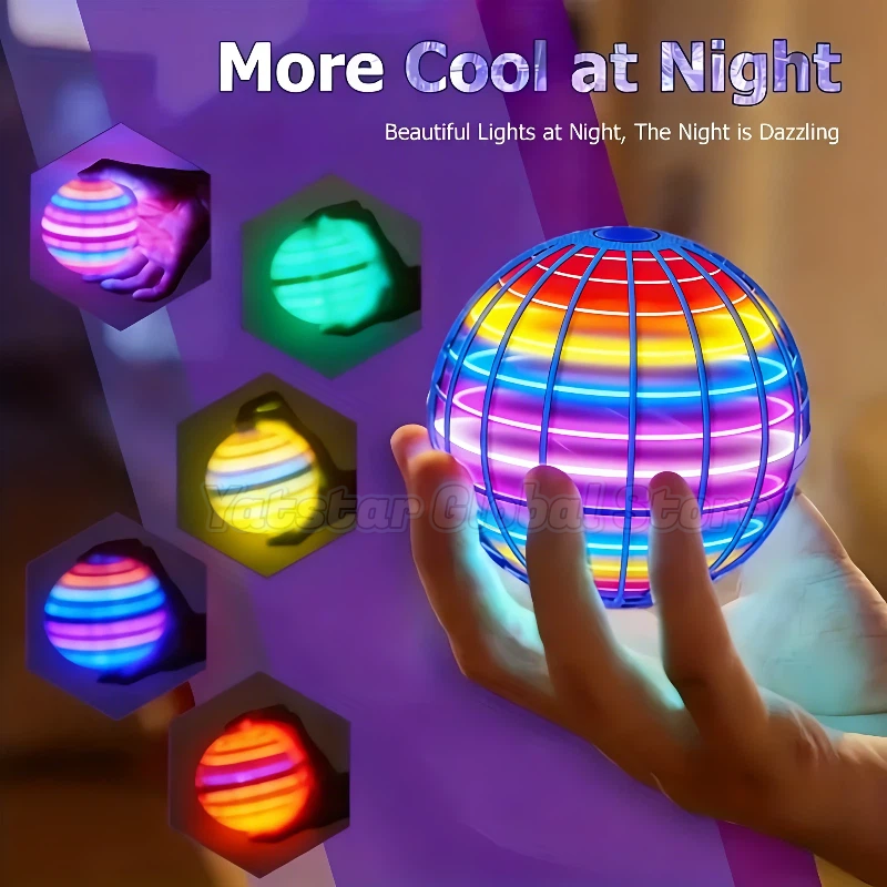 LED Light Up Flying Orb Boomer – Drone Aerial Photography recenzja i cena