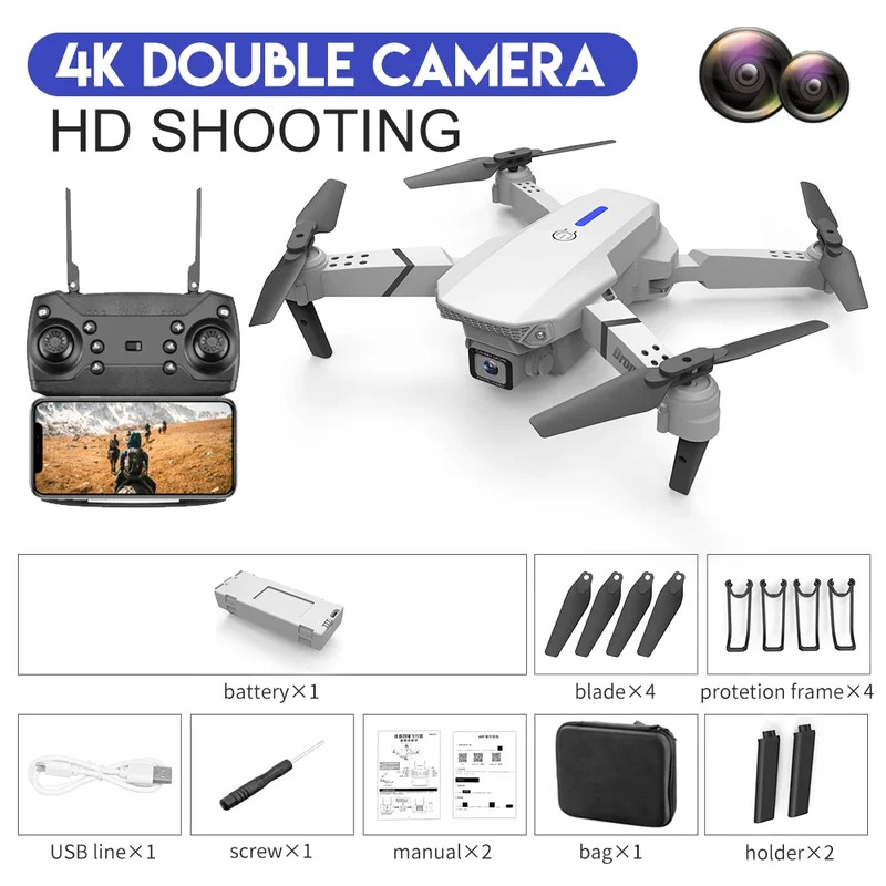 E88 ProIntelligent Folding Dro – Drone Cinematic recenzja i cena