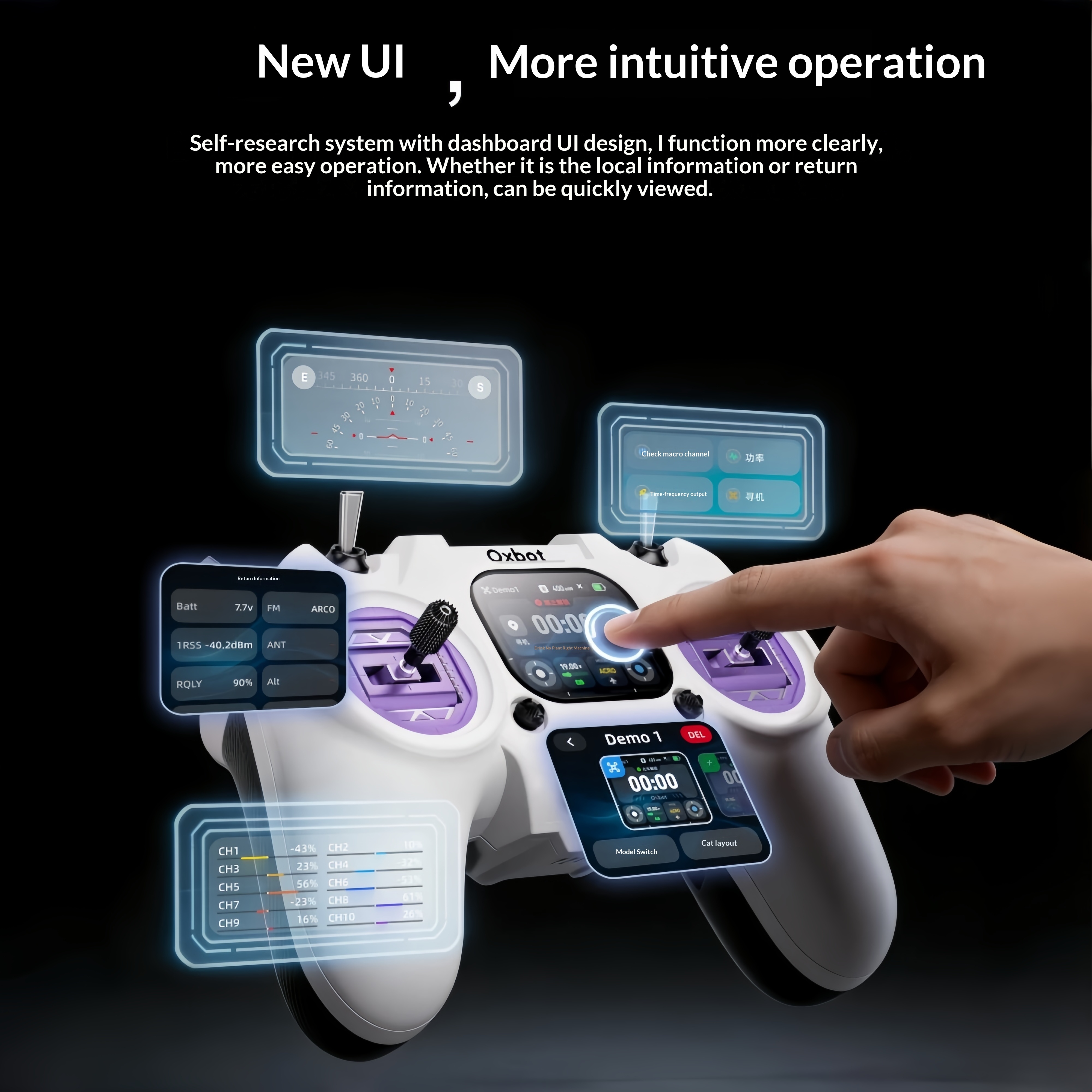 Oxbot R1 Fpv Remote Controller – Drone Surveying recenzja i cena