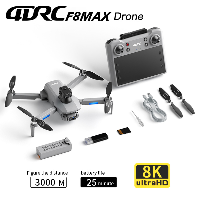 F8 MAX GPS Drone Professional  – Drone Lidar recenzja i cena
