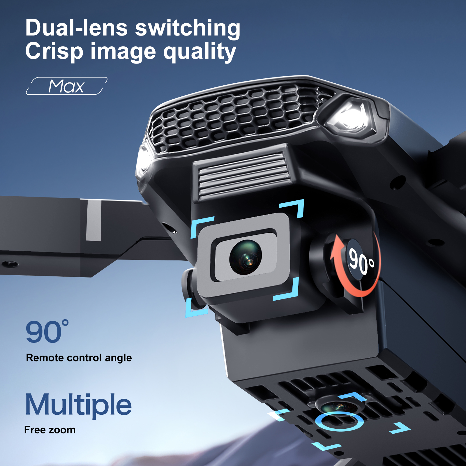2025 New E88 E99 Upgraded Dron – Drone Lidar recenzja i cena