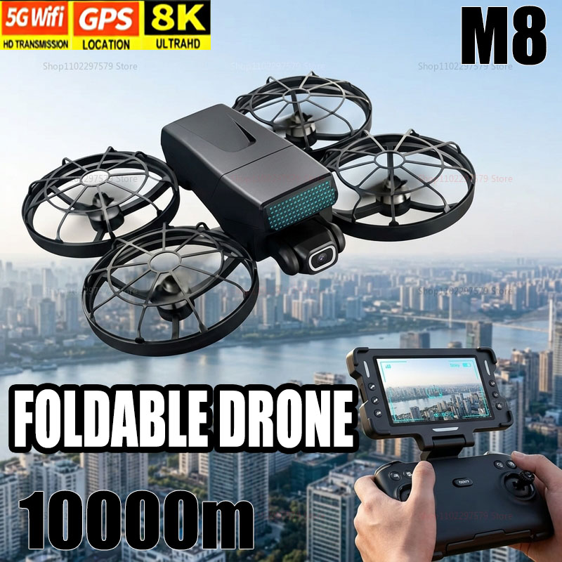 New Drones M8 GPS 8K Professio – Drone Lidar recenzja i cena