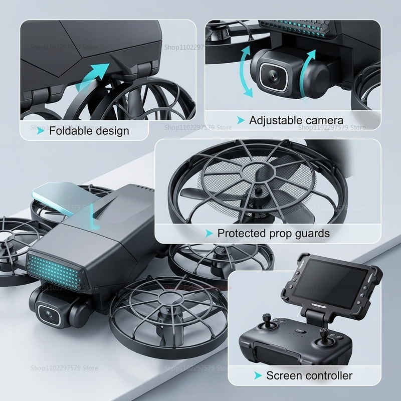 New Drones M8 GPS 8K Professio – Drone Lidar recenzja i cena