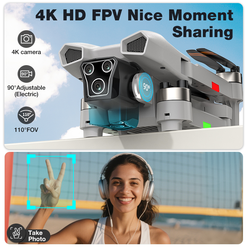 NEW Hot L017 Pro Drone Brushle – Drone Lidar recenzja i cena
