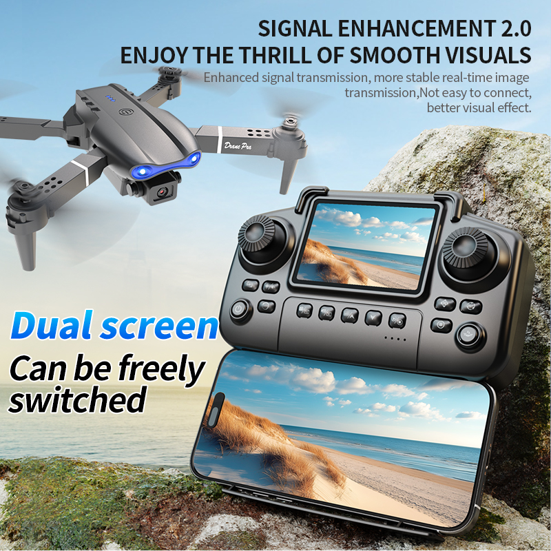 E99 PRO Drone Screen Control A – Drone Lidar recenzja i cena