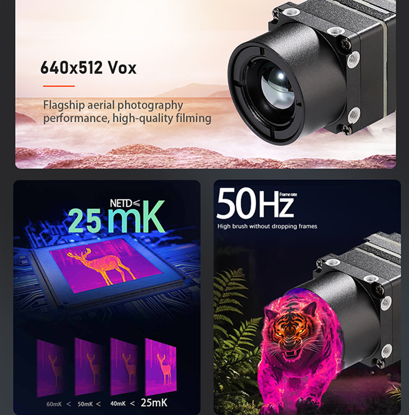 New Arrival 640x512 FPV Drone  – Drone Thermal Imaging recenzja i cena